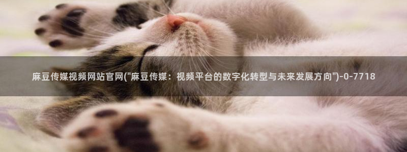 麻豆传媒 官网：麻豆传媒视频网站官网(\