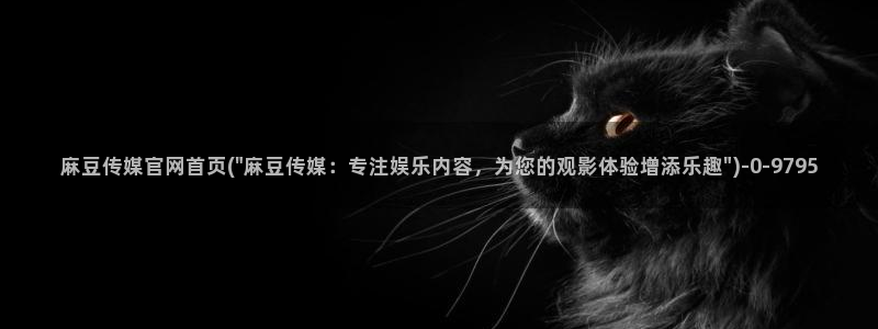 麻豆传媒官网豆奶